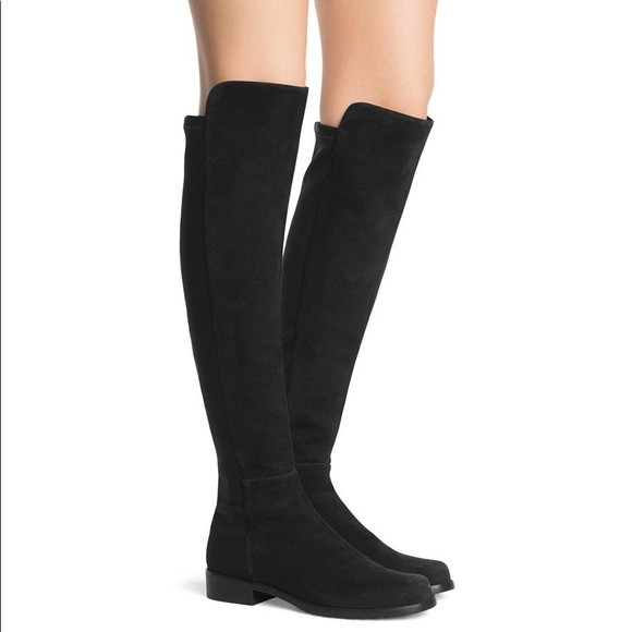 5050 black suede boots - Picture 2 of 7